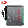 C8000 SD card Full Color Programmable led controller 8 ports 1024*8 Led pixel control Cascaded extension